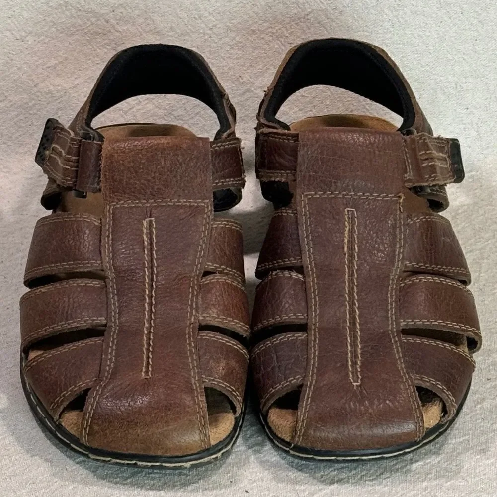 Dr. Scholl's 'Camden' Closed Toe Fisherman Sandals Mens Size 10M